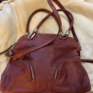 Beautiful B Makowsky maroon handbag $69